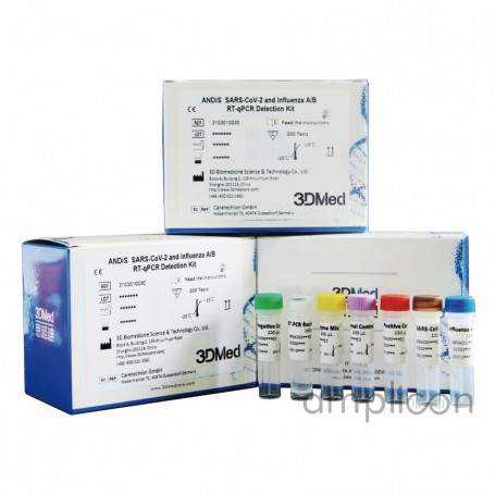 SARS-CoV-2 és Influenza A/B Real-time PCR kit