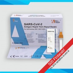 Alltest öntesztelésre alkalmas SARS-CoV-2 antigén gyorsteszt (orrkagyló mintavétel)